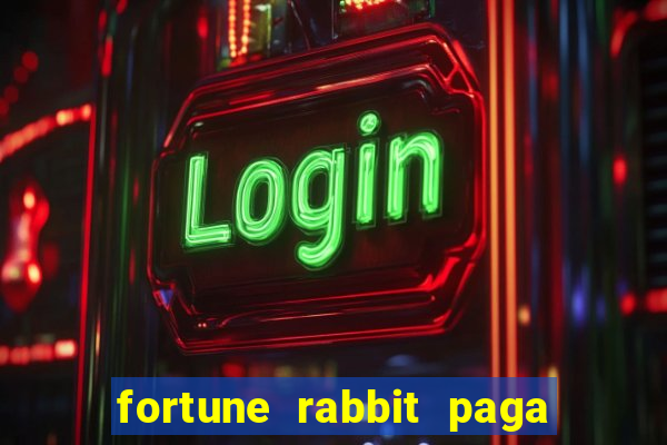 fortune rabbit paga mesmo Informational