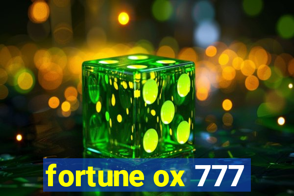 fortune ox 777