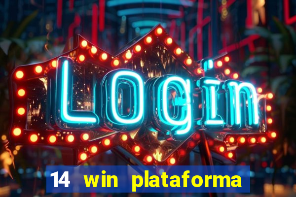 14 win plataforma de jogos