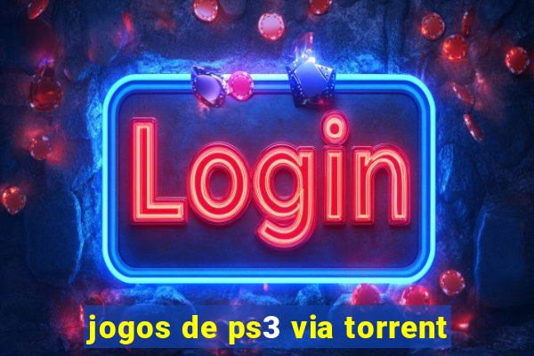 jogos de ps3 via torrent