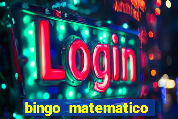 bingo matematico para ensino medio