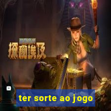 ter sorte ao jogo