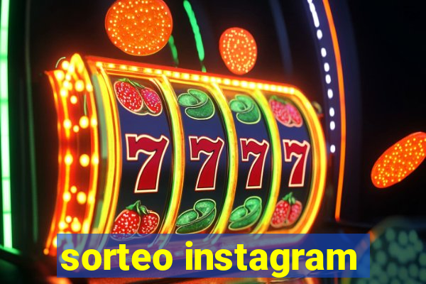 sorteo instagram