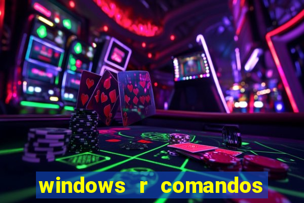 windows r comandos para limpar