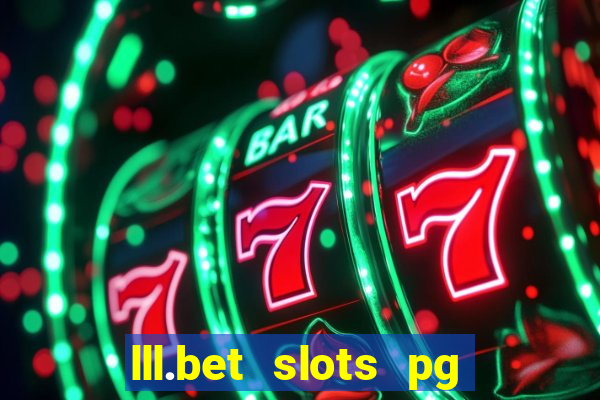 lll.bet slots pg online games