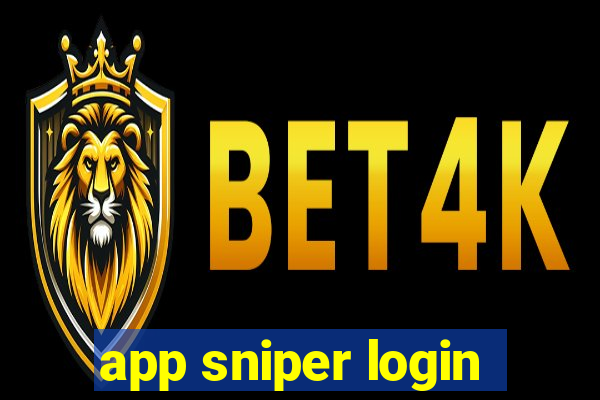 app sniper login