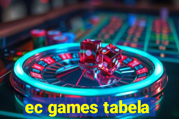 ec games tabela