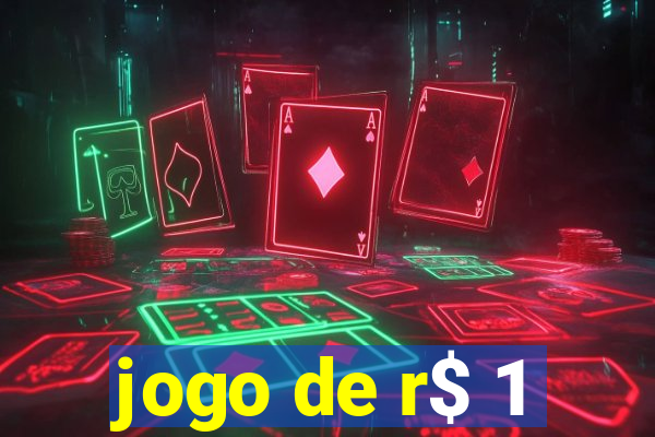 jogo de r$ 1