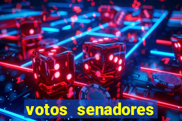 votos senadores impeachment moraes