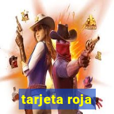 tarjeta roja