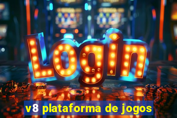 v8 plataforma de jogos