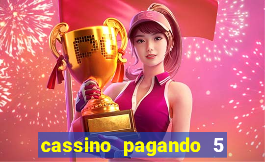 cassino pagando 5 reais no cadastro