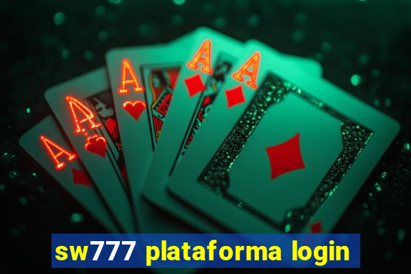 sw777 plataforma login