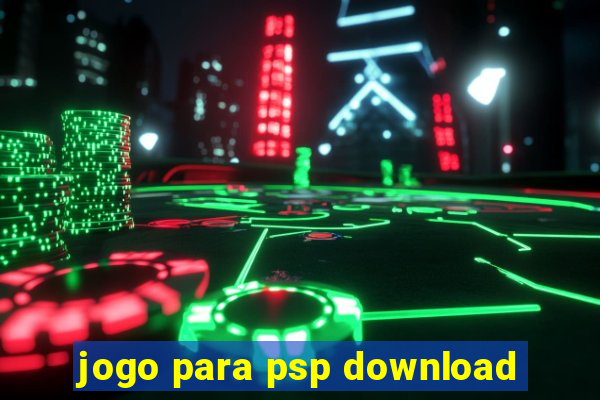 jogo para psp download