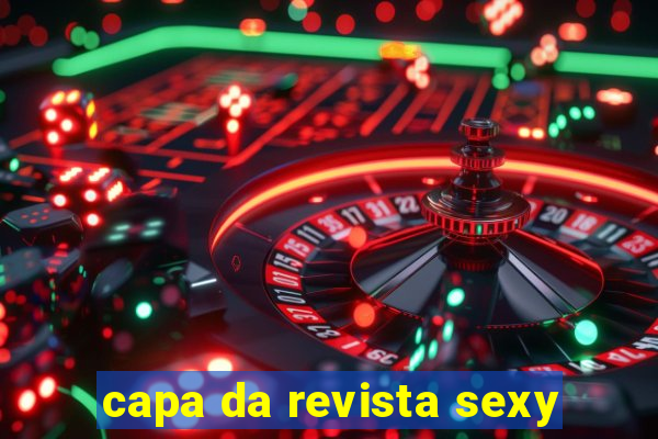 capa da revista sexy