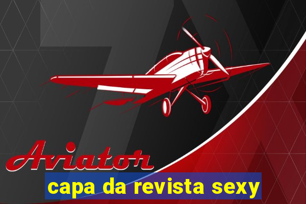 capa da revista sexy