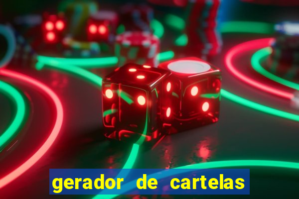 gerador de cartelas de bingo 1 a 99