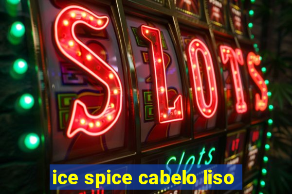 ice spice cabelo liso