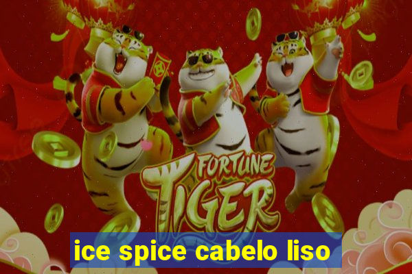 ice spice cabelo liso