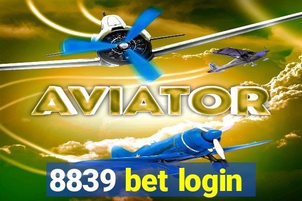 8839 bet login