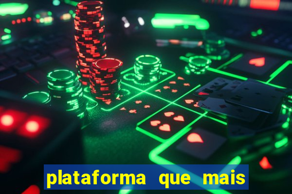 plataforma que mais paga no fortune tiger