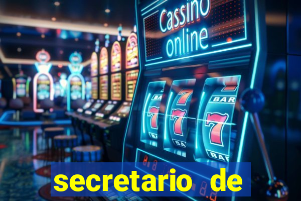 secretario de esporte salario