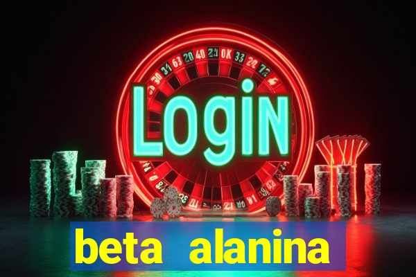 beta alanina aumenta a pressao