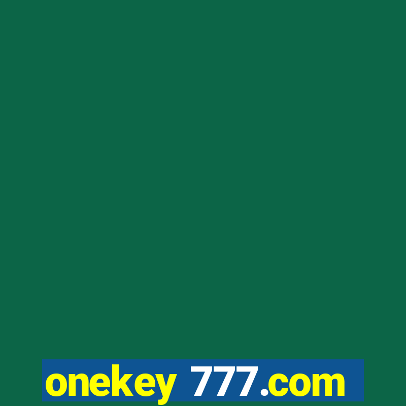 onekey 777.com