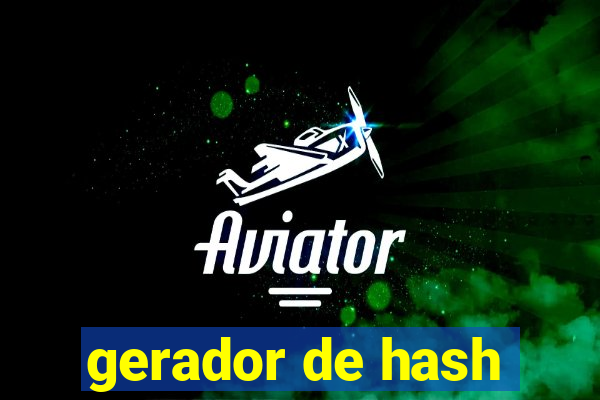 gerador de hash