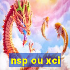 nsp ou xci