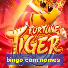 bingo com nomes