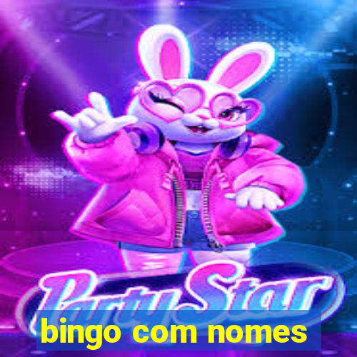 bingo com nomes