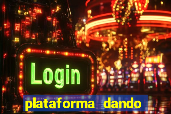 plataforma dando bonus de cadastro