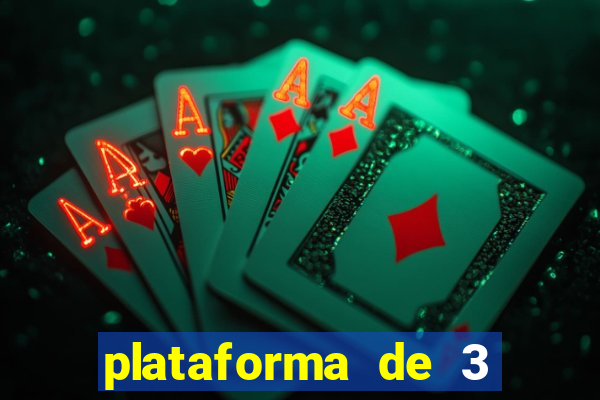 plataforma de 3 reais link