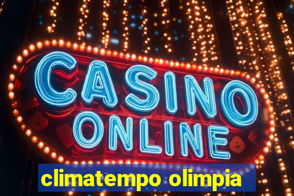 climatempo olimpia