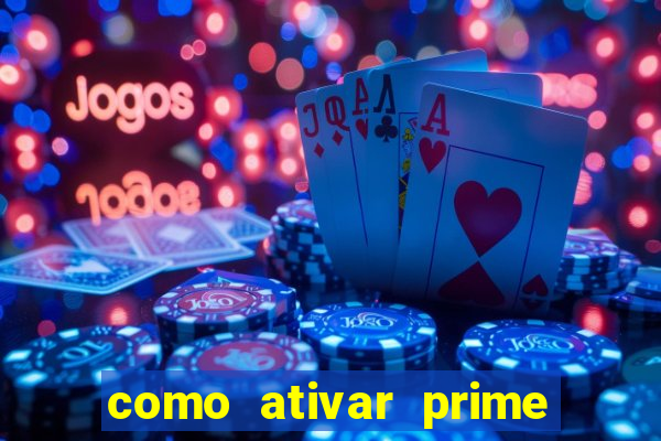 como ativar prime video tim