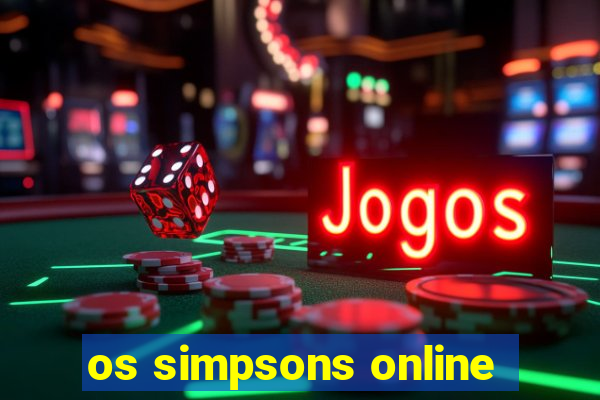 os simpsons online