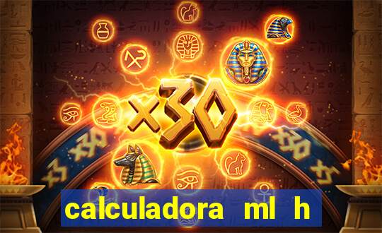 calculadora ml h para mcg kg min