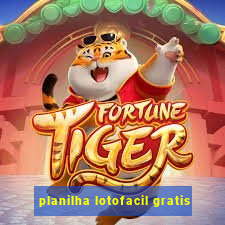 planilha lotofacil gratis