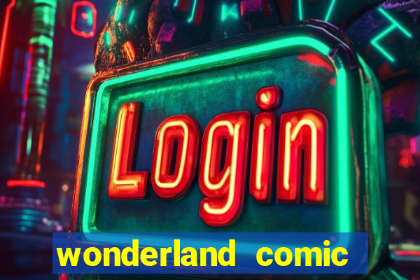 wonderland comic studio alphabet