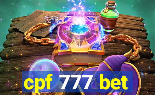 cpf 777 bet