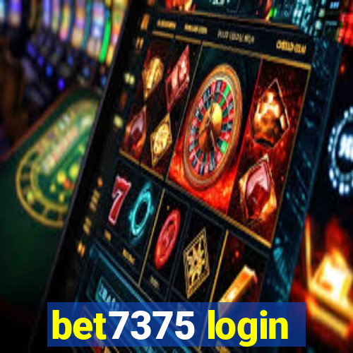 bet7375 login