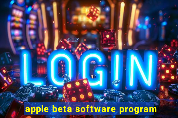 apple beta software program