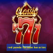 red panda fortune horarios