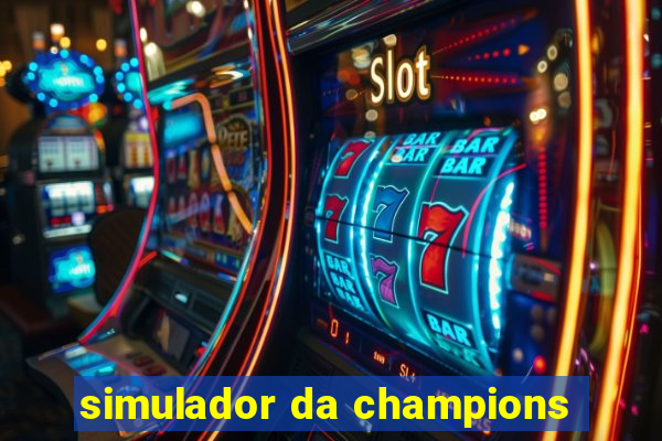 simulador da champions