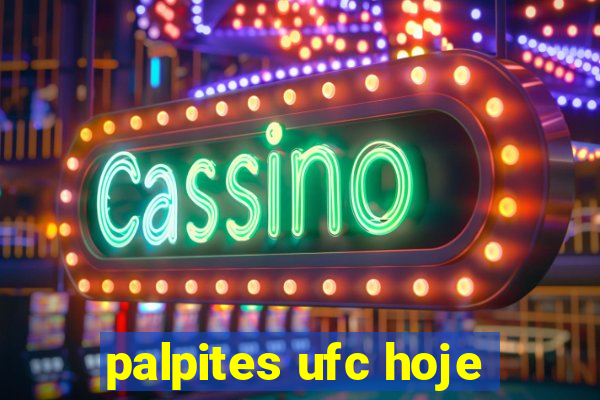 palpites ufc hoje