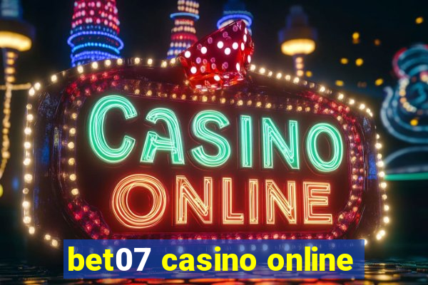 bet07 casino online