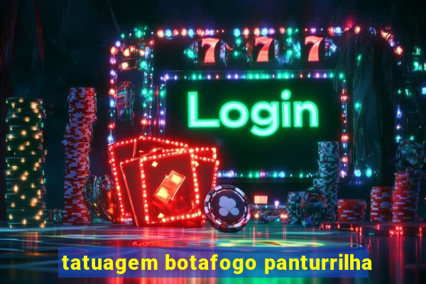 tatuagem botafogo panturrilha