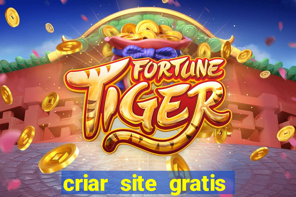 criar site gratis de jogos