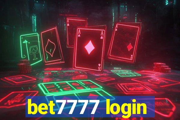 bet7777 login